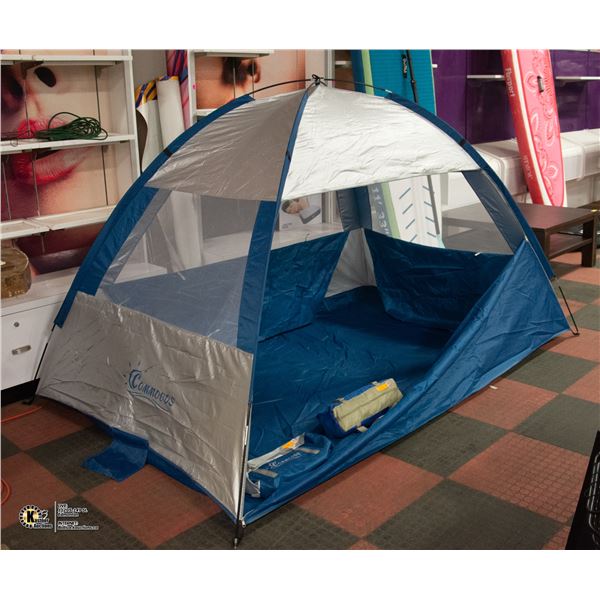 NEWLY ASSEMBLED COMMOUDS CAMPING TENT