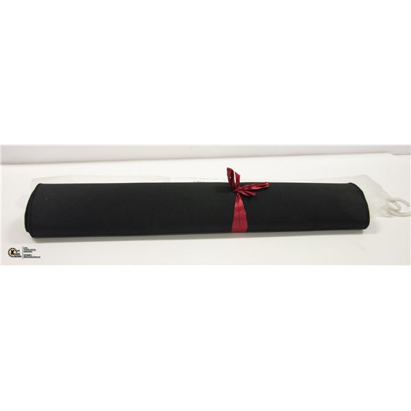 NEW REPACK ELECTRIC STOVE COVER, 20 X 28.5", BLACK