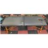 Image 1 : FOLDING MASSAGE TABLE ADJUSTABLE HEIGHT