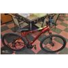 Image 1 : GUNSROSE RED 7 SPEED MOUNTIAN BIKE WITH BELL
