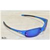 Image 1 : 1 PAIR OF OCEAN BLUE OAKLEY REPLICA SUNGLASSES