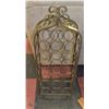 Image 1 : METAL WINE HOLDER 13"X"7"X 34"