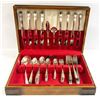 Image 1 : VINTAGE WM. ROGERS & SON SILVER PLATED CUTLERY SET