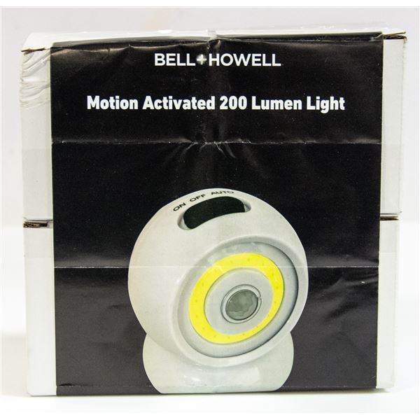 BELL & HOWELL MOTION ACTIVATED 200 LUMEN