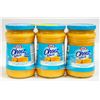 BUNDLE OF 3 KRAFT CHEEZ WHIZ LIGHT,450ML,BB SEPT