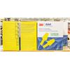 CASE WITH 4 BOXES OF 3M HA EARPLUGS 100 PER BOX