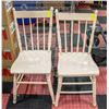 2 VINTAGE WOODEN CHAIRS