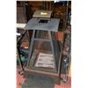 Image 1 : FREE STANDING LARGE 3FT FIRE PIT WITH DOOR ON LEGS