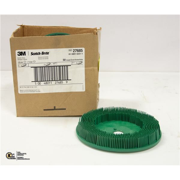 CASE OF 3M 7  BRISTLE DISK