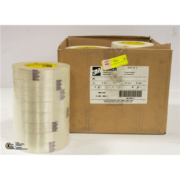 LOT OF 3M SCOTCH FILMENT TAPE