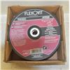 CASE OF FLEXOVIT 9"X1/4"X7/8"GRINDING WHEELS