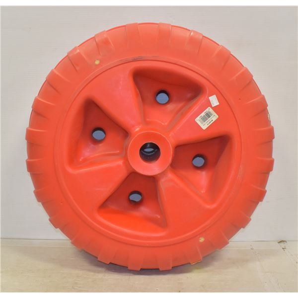 ORANGE BUOY FOAMED WHEEL 24"