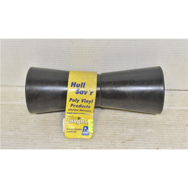 6 HULLSAVER POLY VINYL KEEL ROLLER 10  BLACK