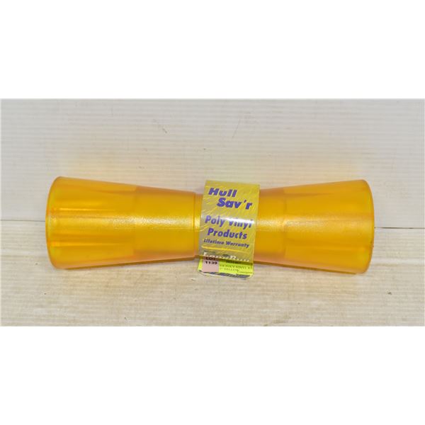 HULLSAVER POLY VINYL KEEL ROLLER 12" YELLOW