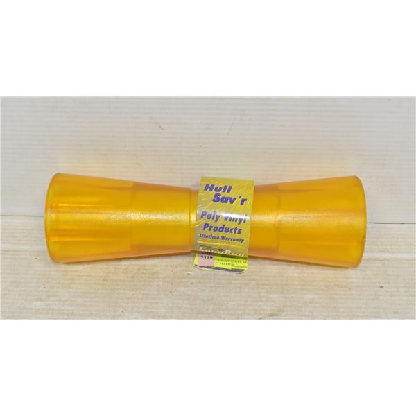 HULLSAVER POLY VINYL KEEL ROLLER 12" YELLOW