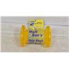 Image 1 : HULLSAVER POLY VINYL KEEL ROLLER 4" YELLOW