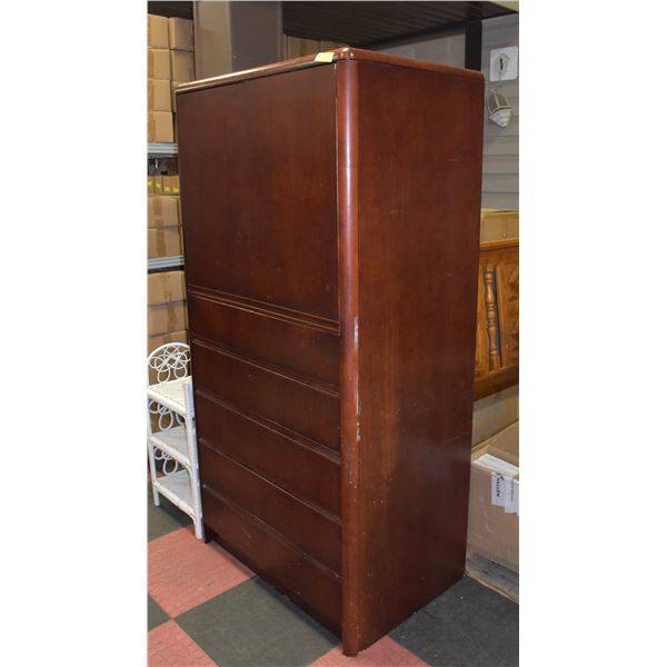 WOOD ARMOIRE