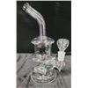 Image 1 : NEW HEMPERTECH 7" NINJA DISC PERC RIG/BONG WITH