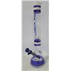 Image 1 : NEW 16" PHOENIX BLUE & WHITE BONG WITH ICE CATCHER