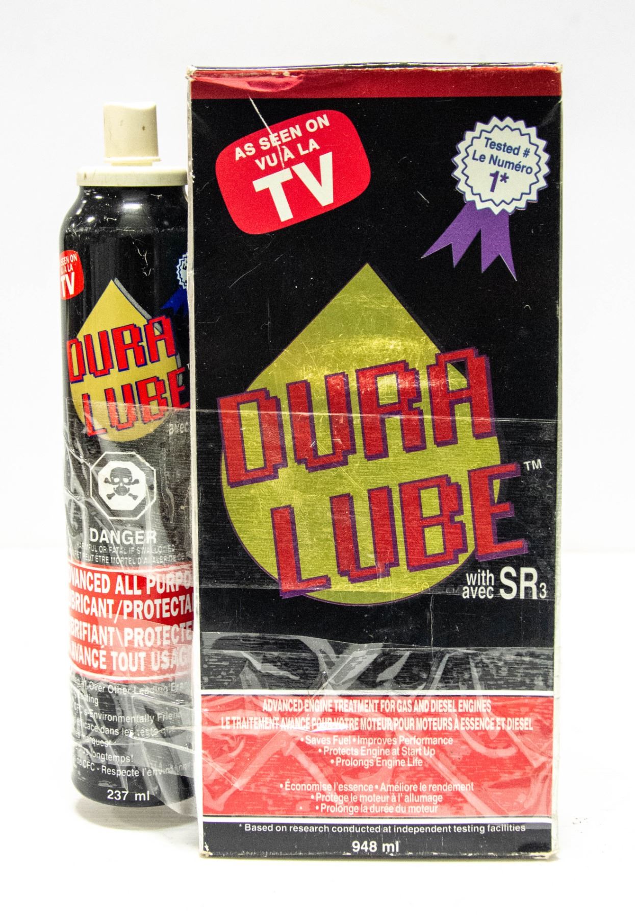 NEW DURA LUBE ENGINE TREATMENT + SPRAY LUBRICANT