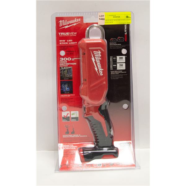 MILWAUKEE M18 LED STICK LIGHT BRAND NEW