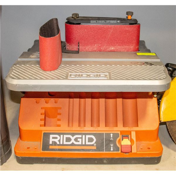 RIGID BELT SANDER  4J41 *TESTED & WORKING