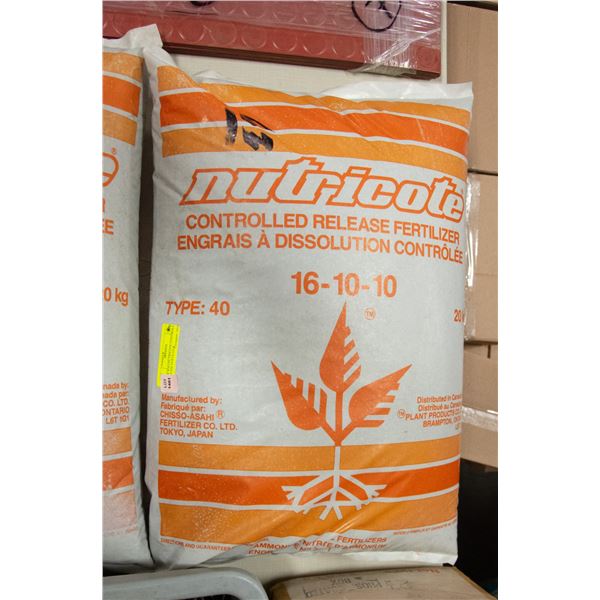 NEW BAG NUTRICOTE CONTROLLED RELEASE FERTILIZER