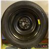 T145/80 D17 SPARE DONUT TIRE ON RIM