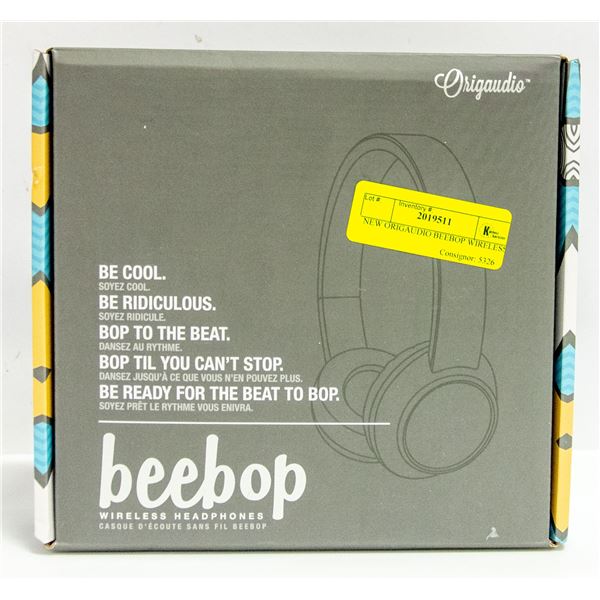 NEW ORIGAUDIO BEEBOP WIRELESS