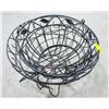 Image 1 : SET OF 3 WROUGHT IRON PLANT HOLDERS