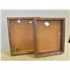Image 1 : 2 FRAMED CORK BOARDS. 13" X 15"