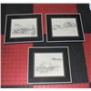 Image 1 : M PIRKER SIGNED YELLOWKNIFE ART SET OF 3