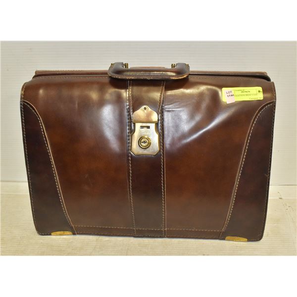 MEN'S LEATHER BRIEF CASE