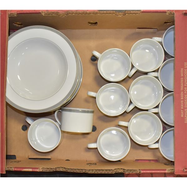 FLAT WITH BOWRING SALAD BOWLS + MUGS - MADE IN