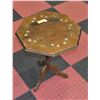 Image 1 : OCTAGONAL WOODEN FOLDING TABLE