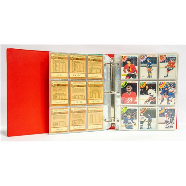 HOCKEY CARDS - MOSTLY FROM 72/73 TO 80/81