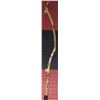 Image 1 : DIAMOND WILLOW CARVED HIKING POLE