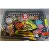 Image 1 : BASKET OF VARIOUS TREATS INCLUDING REESES PRETZEL