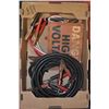 Image 1 : FLAT OF VARIOUS BOOSTER CABLES + "DANGER HIGH