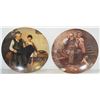 5 VINTAGE NEW IN BOX NORMAN ROCKWELL PLATES