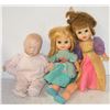 3 VINTAGE DOLLS