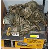 Image 1 : BOX WITH BOSTITCH COIL NAILS WITH SOME EXTRAS