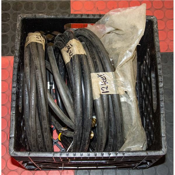 CRATE OF PROPANE HOSES