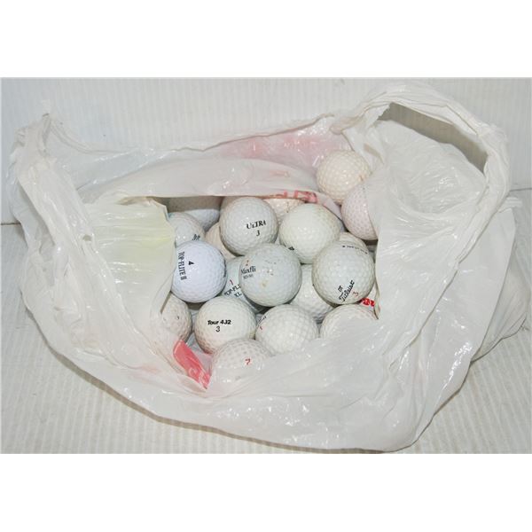 BAG OF GOLF BALLS