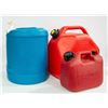 Image 1 : 2 JERRY CANS SOLD WITH WATER JUG