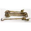 Image 1 : FLAT OF BRASS LATCHES