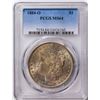 Image 1 : 1884-O $1 Morgan Silver Dollar Coin PCGS MS64