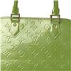 Image 6 : Louis Vuitton Vert Tonic Monogram Vernis Alma GM Bag