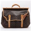 Image 4 : Louis Vuitton Brown Monogram Canvas Leather Sac Chasse Hunting Travel Bag