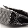 Image 6 : Chanel Classic Double Flap Bag Quilted Patent Jumbo